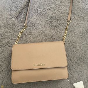 Tan Michael Kors Crossbody